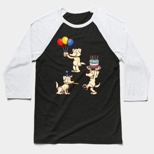 Birthday Dog Baseball T-Shirt